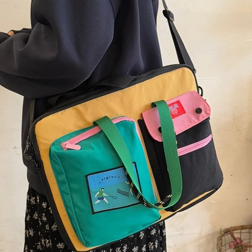 Laptop Aktentasche – Canvas & Polyester – 37x31x3cm