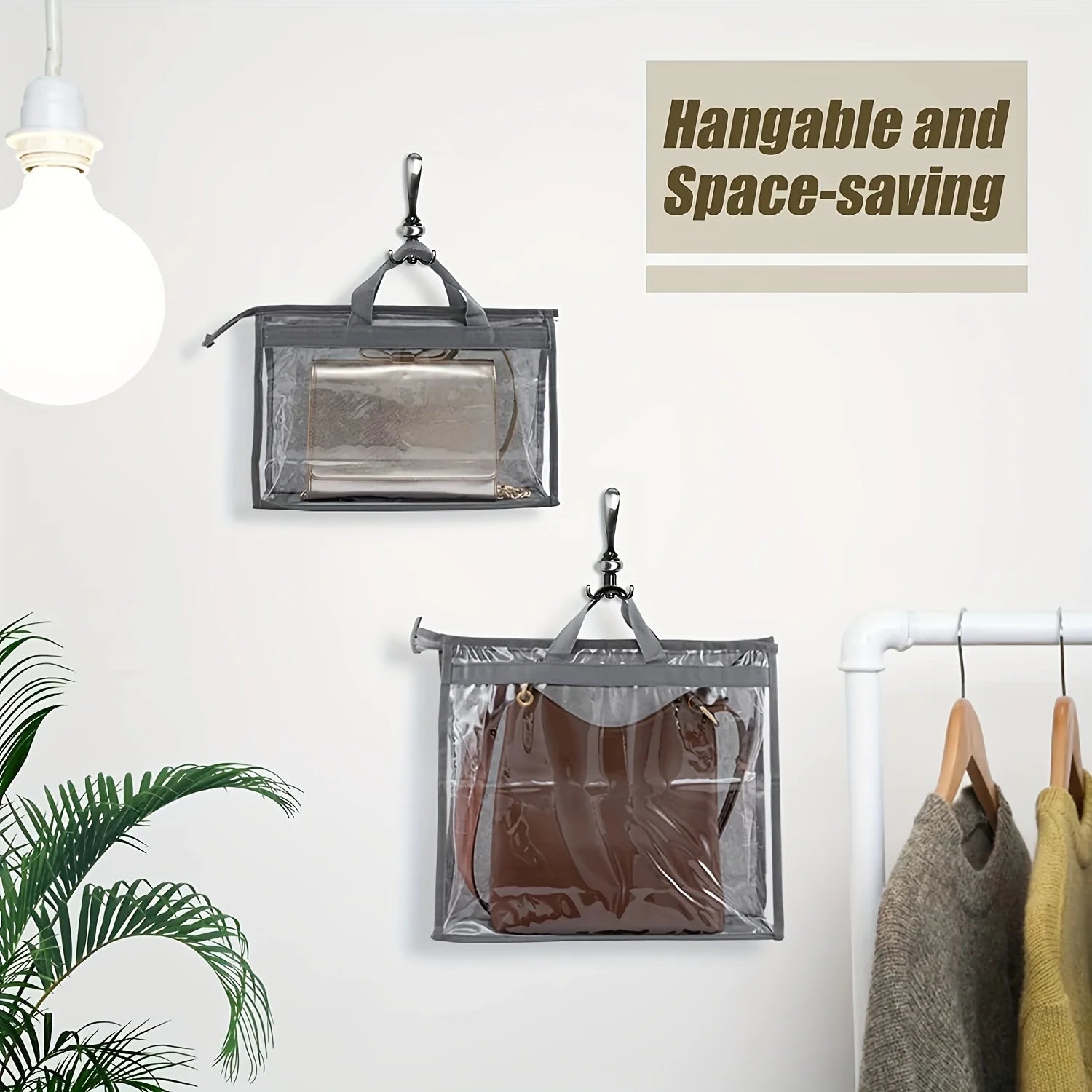 Handtaschen Organizer – Wasserdichtes PVC – Schrank Must-Have