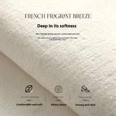 Minimalistische Blumen-Badematte – Modern, 60x90CM