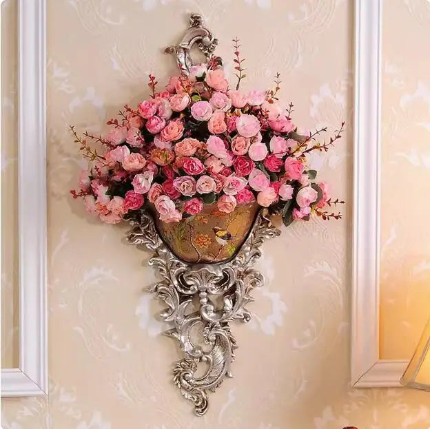 Europäische Wandvase – Resindeko für Hotels