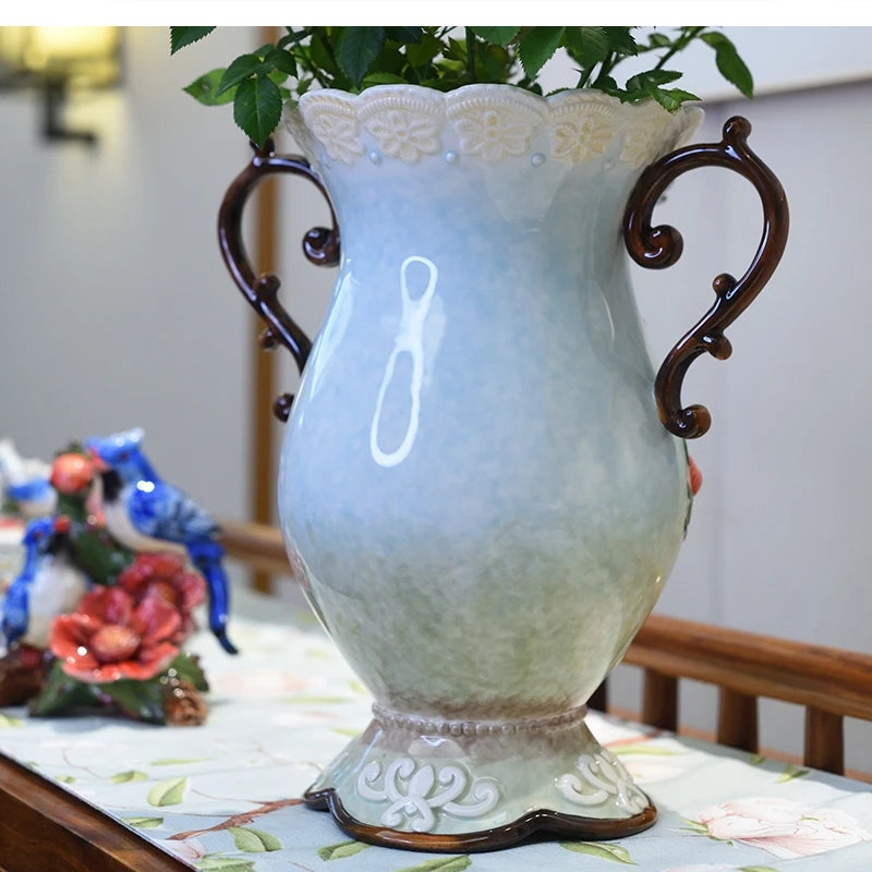 Keramikvase – Modern Organisch – 21x19x22 cm