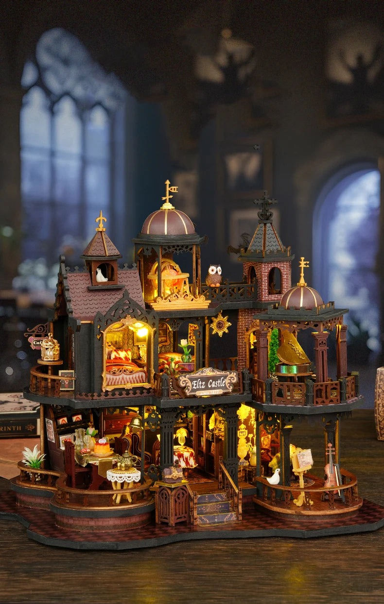 DIY Puppenhaus – Holzmodell – Edinburgh Castle Design