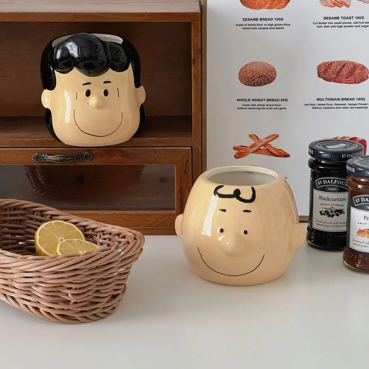 Keramik Snoopy Tasse – Kawaii Cartoon Design 400-500ml