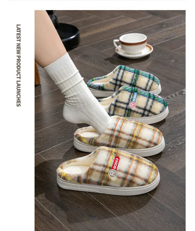 Winter Wärmeslippers – Plüschige Gemütlichkeit Zuhause