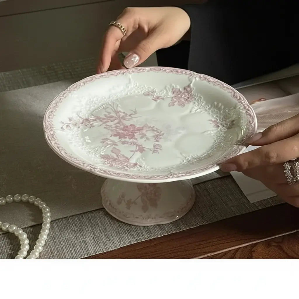 Französisches Keramiktablett – Elegante Esszimmerdeko