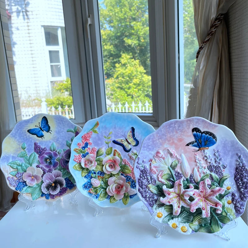 Keramik-Teeservice – 3D-Dekor-Design – Perfekt als Geschenk