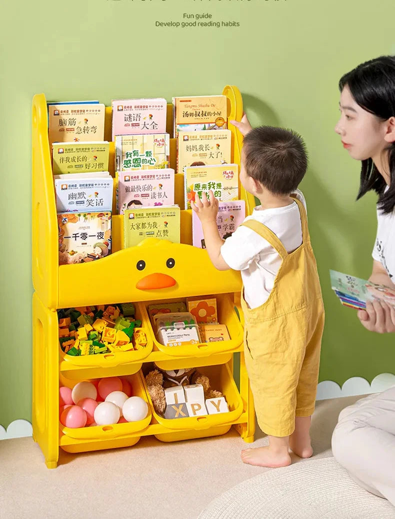 Kinderbücherregal – Minimalistisches Design – Grosse Kapazität