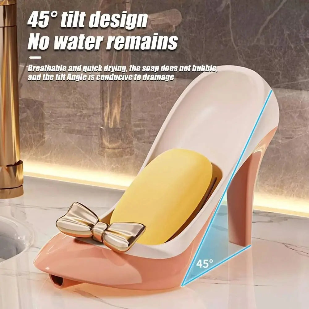 Seifenschale in High Heels – Kreatives Design – 14.2 x 9.8 x 8 cm