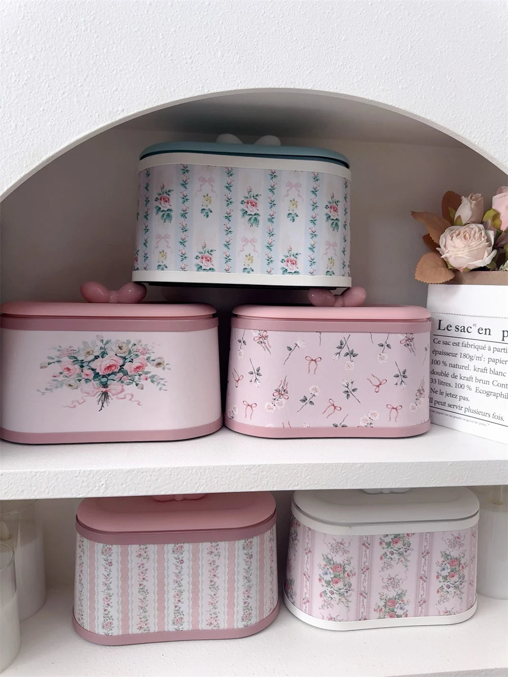 Hochformatiger Aufbewahrungseimer – Modern – Schreibtisch