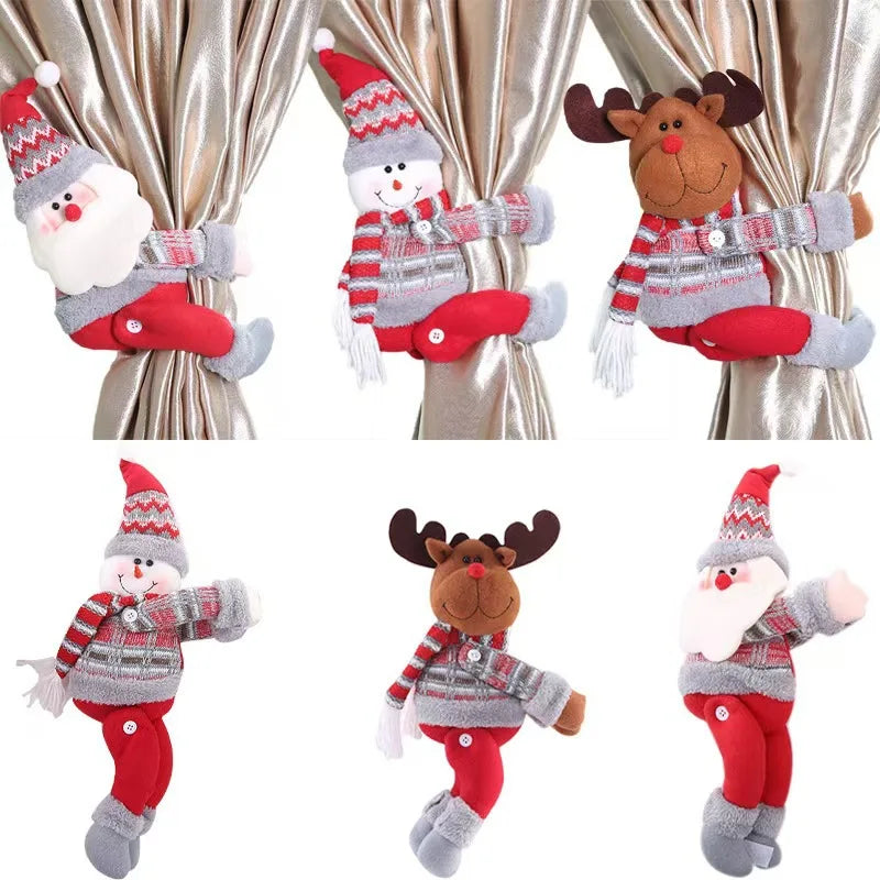 Weihnachtliche Vorhangbänder – Non-Woven Polyester – Festliche Deko