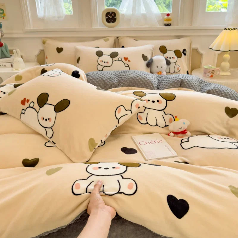 Samtduvet – Japanischer Stil – Verschiedene Grössen