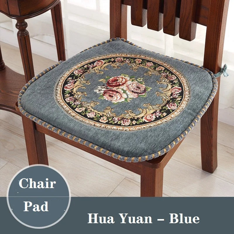 U-förmige Memory-Schaum-Sitzkissen – Blumenmuster 42x44cm