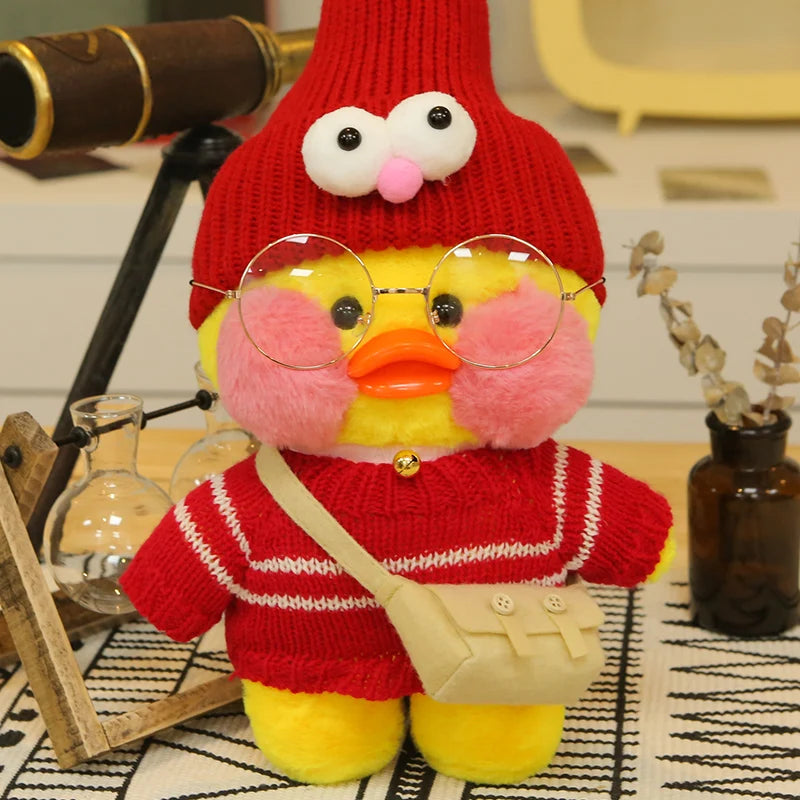 Kawaii Ente Plüsch – Weicher Plüsch/Baumwolle – 30cm