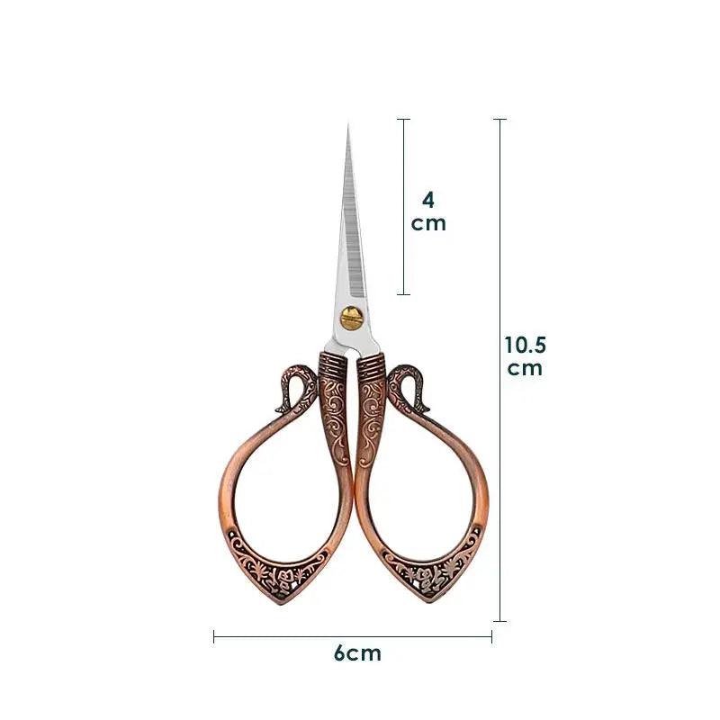 Vintage Edelstahlschere – Für Schneider & Stickerei
