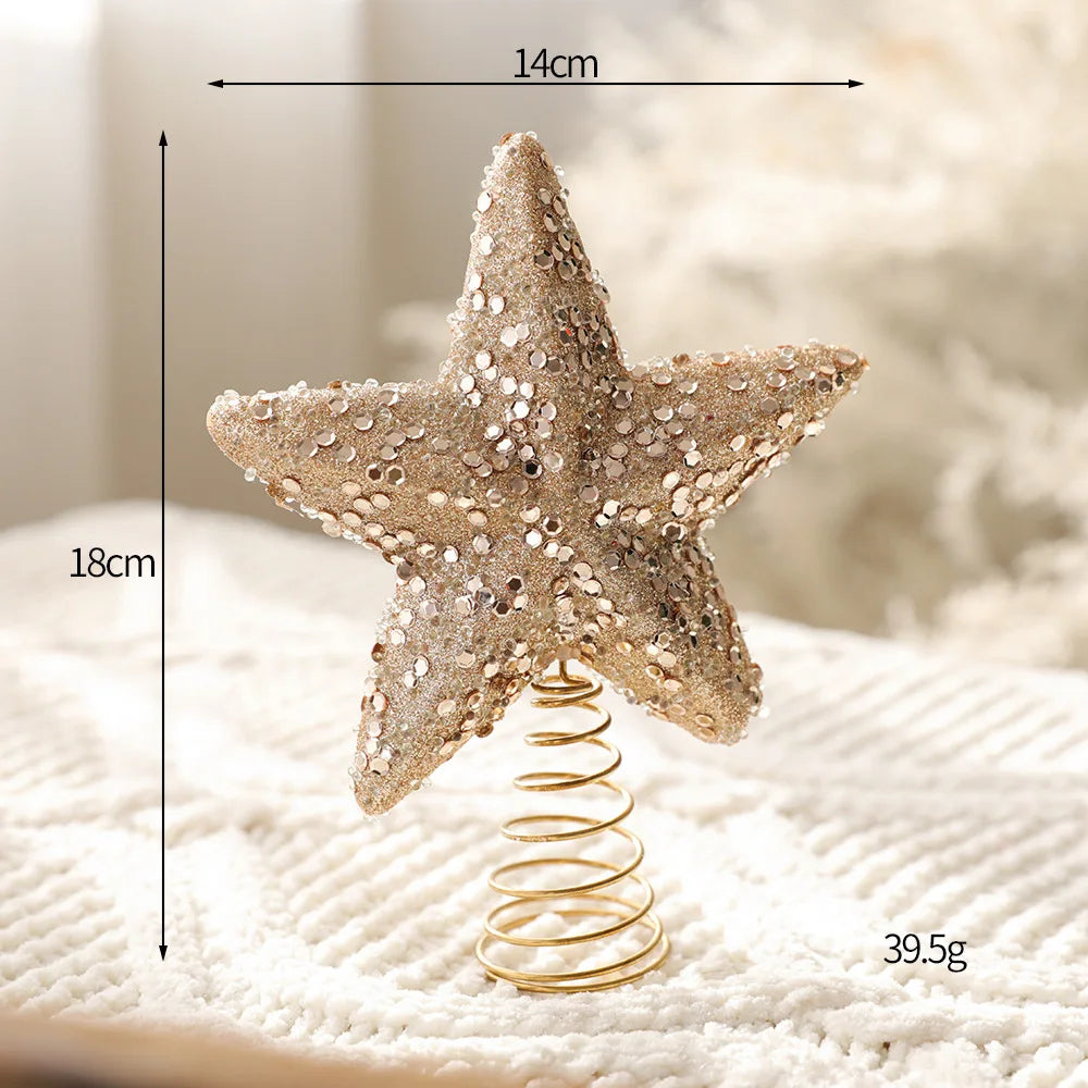 Gold Serie Weihnachtsanhänger – Retro Luxus Design