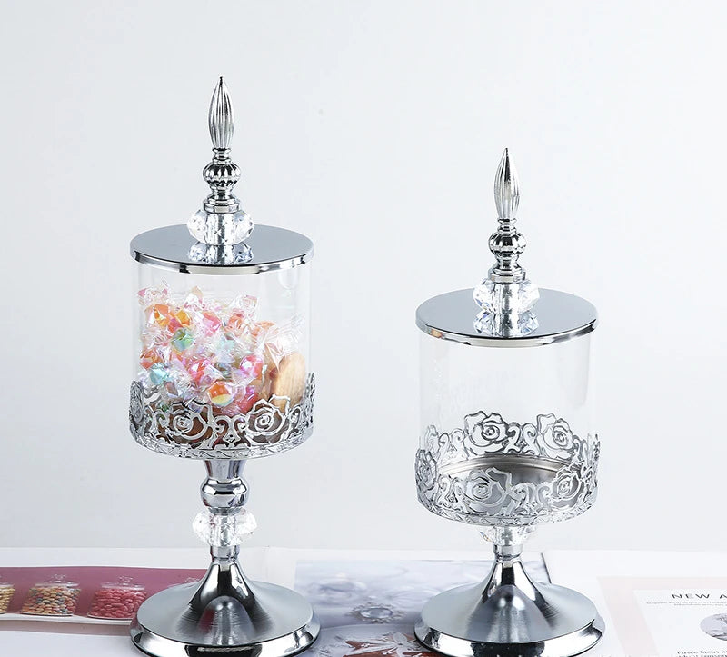 Kristallglas Vorratsglas – Edler Bonbonhalter