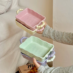 Backblech – Keramik Design – 8 Zoll Rechteck