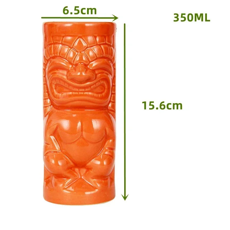 Keramische Tiki-Becher – Amerikanisch Handgemacht – 201-700ml