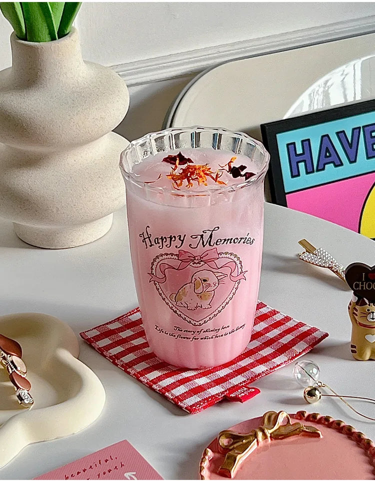 Herz Glas Cool Tasse – Keramikdesign – 500ml Füllmenge