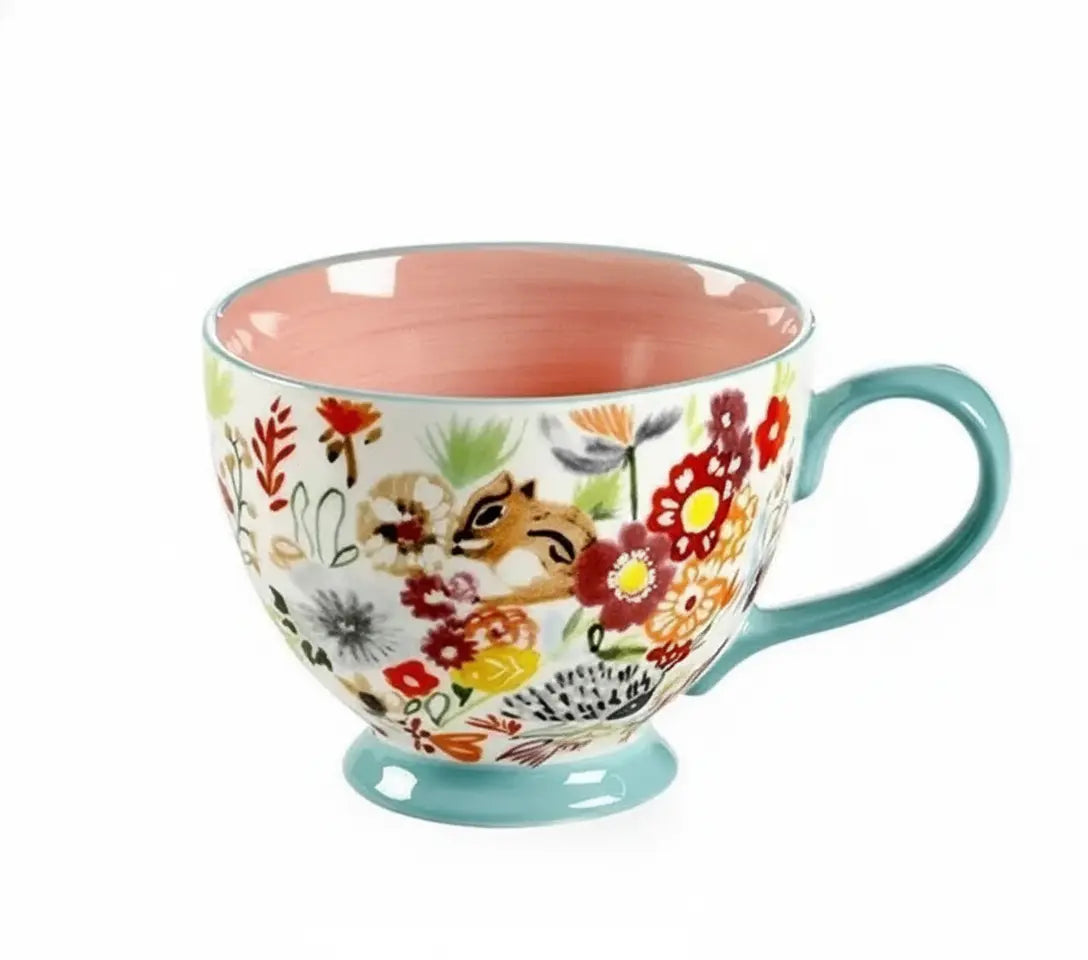 Teetasse – Porzellan – 450ml Handbemalt