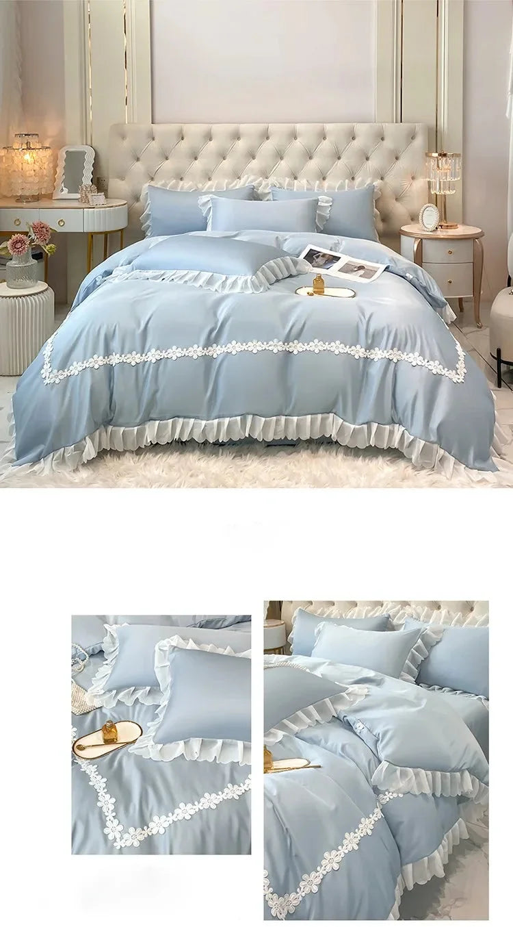 Tencel Lace Set – Prinzessinnenstil – 200x230cm