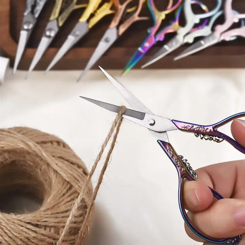 Vintage Edelstahlschere – Für Schneider & Stickerei