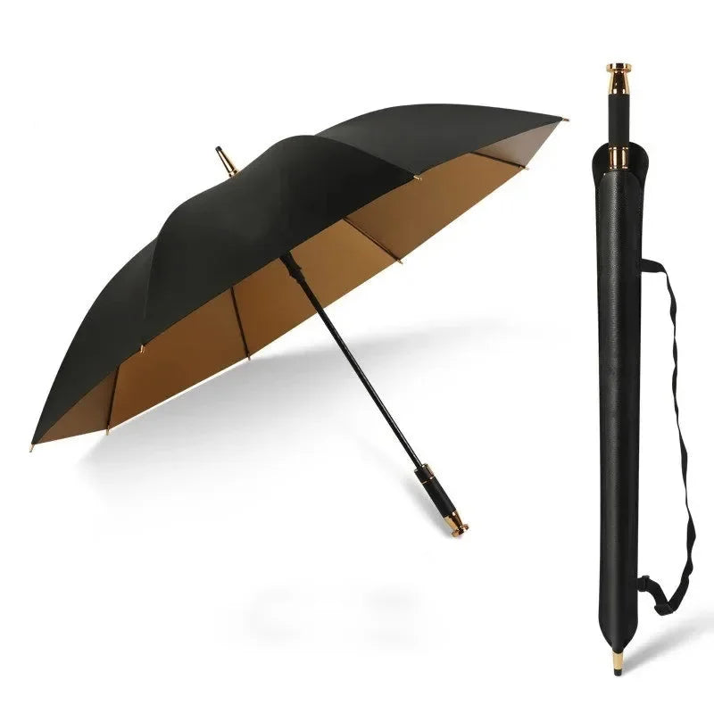 Golfschirm – Leichtes Luxus-Lederdesign