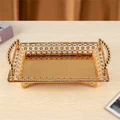 Früchteschale – Europäisches Design in Gold – 27x18x8CM