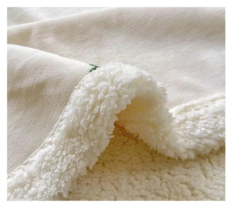 Winterkuscheldecke – Weiches Coral Fleece – 150x200cm