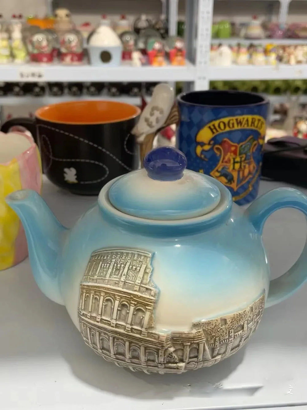 Bunte 3D-Relief-Keramik aus hochwertiger Keramik für den Esstisch