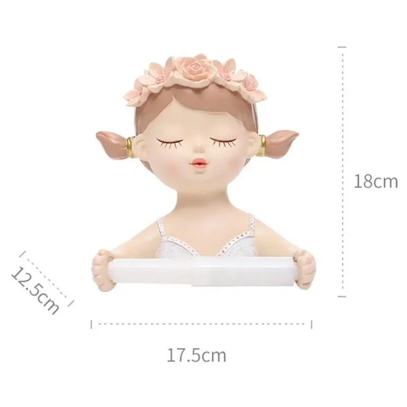 Toilettenpapierhalter Fee – Cartoon PVC Design