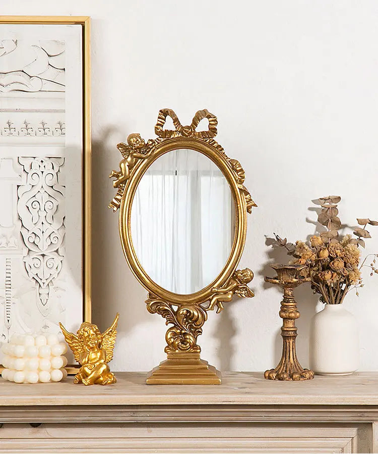 Vintage Engels Spiegel – Europäischer Stil Oval