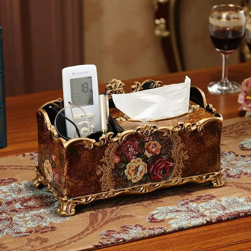 Resin Taschentuchbox – Modernes Design – 25x10x16 cm