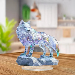Acryl Drachenfigur – Eleganter Deko Akzent