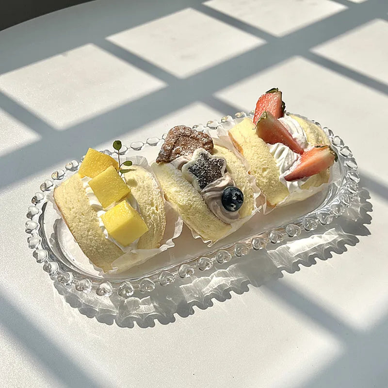 Herzteller Glas - Koreanisches Design - Frühstück & Dessert