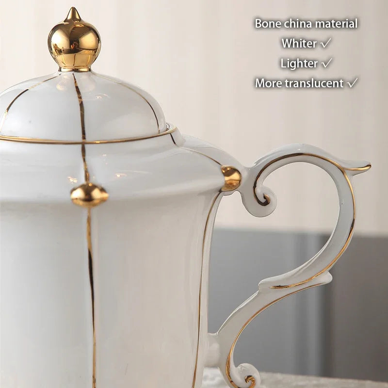 Britisches Bone China Kaffeeset – Edles Design