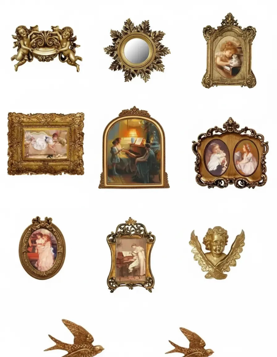 Mini Engelsfigur – Vintage Harz Deko