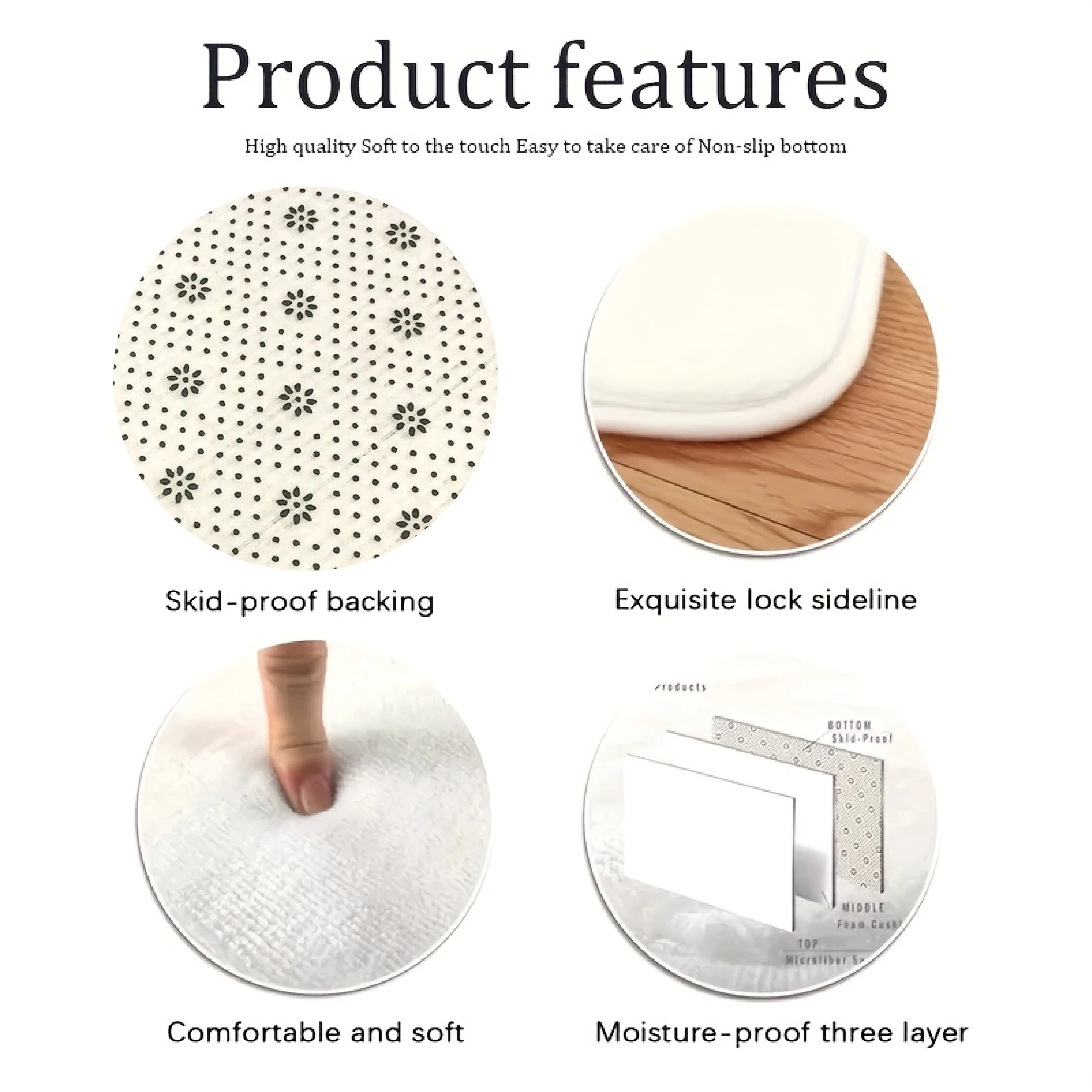 Horror Movie Teppich – Persischer Stil – Waschbar