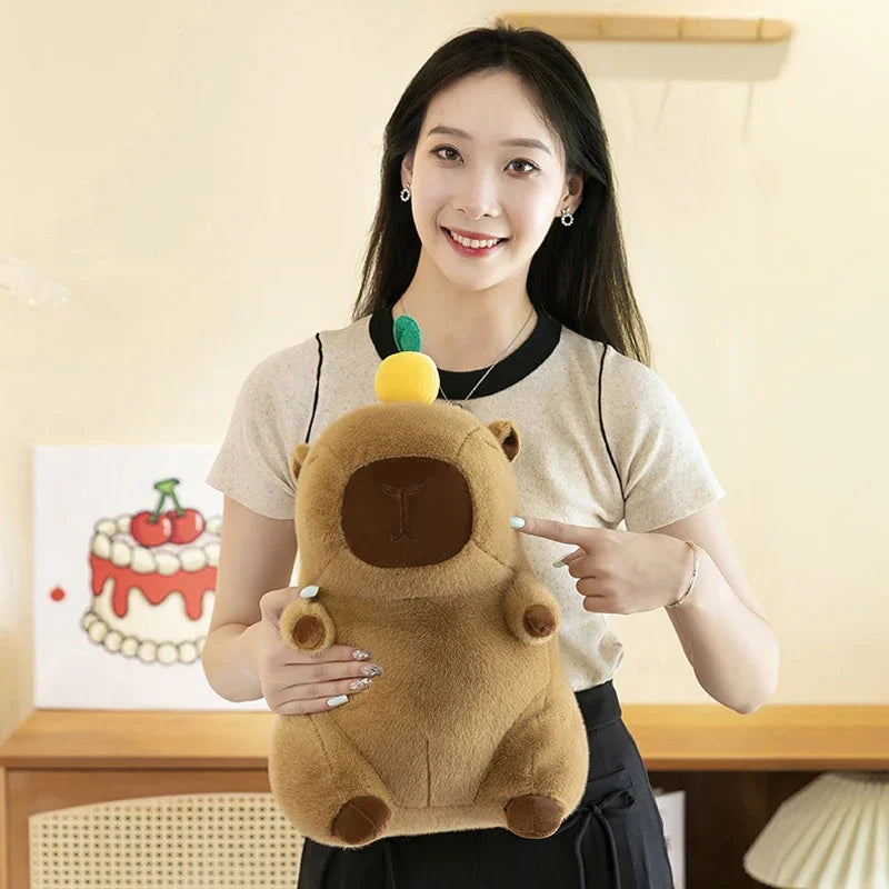 Capybara Plüschtier – Weiches Plüschdesign – 25cm