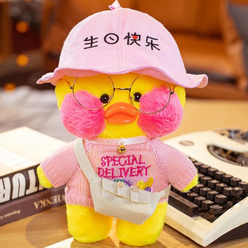 Kawaii Ente Plüsch – Weicher Plüsch/Baumwolle – 30cm