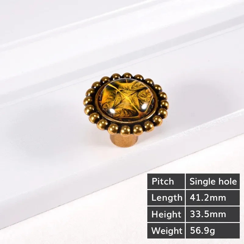 Vintage Türgriffe – Retro Bronzedesign – Küchenschränke