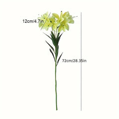 Seidenlilie Künstliche Blume – Blütenzweig Design – Innendekor