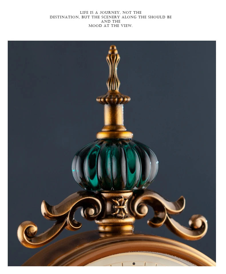 Europäische Uhr – Metall-Design – Ideal für Wohnräume