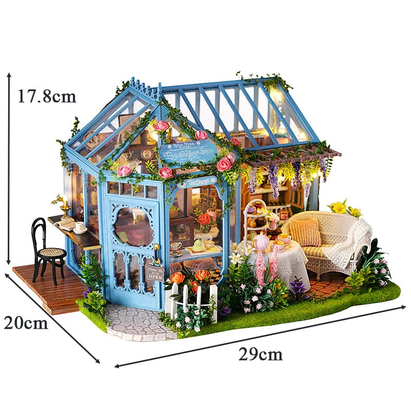 DIY Holzpuppenhaus – Handgefertigtes Design mit Möbeln