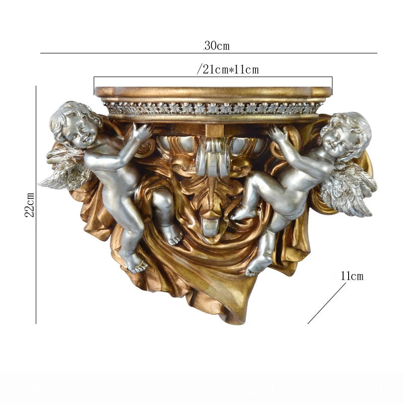 Europäisches Regal aus Harz – 3D Aufkleber Design