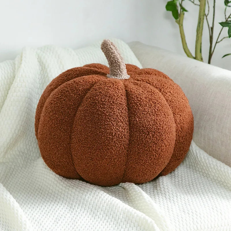 Dekoratives Kürbiskissen – Landhausstil – 35cm