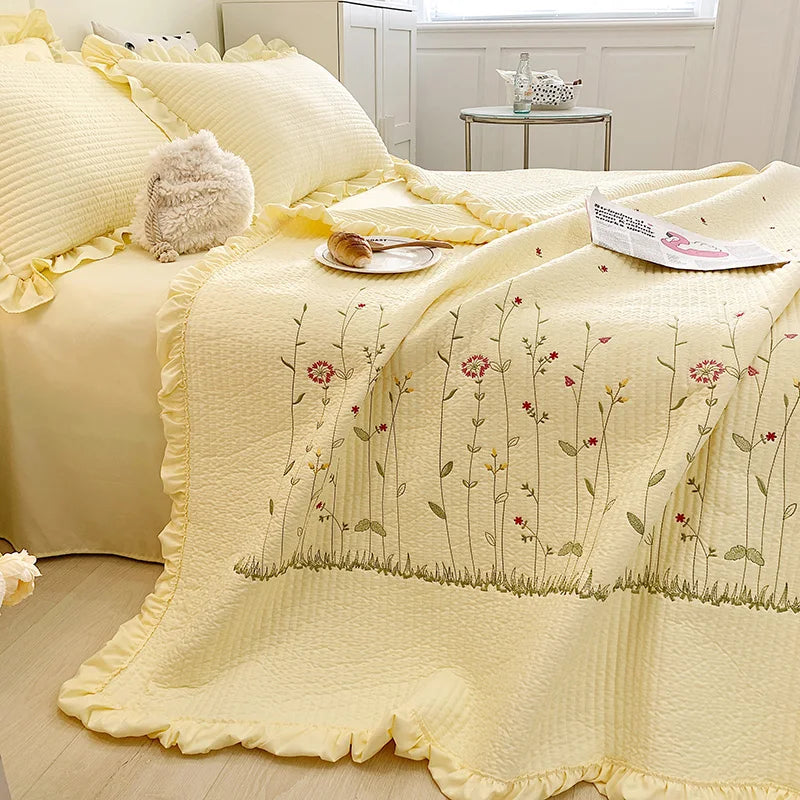 Quilt Bettwäsche – Koreanischer Prinzessinnen Stil – Sommer Komfort