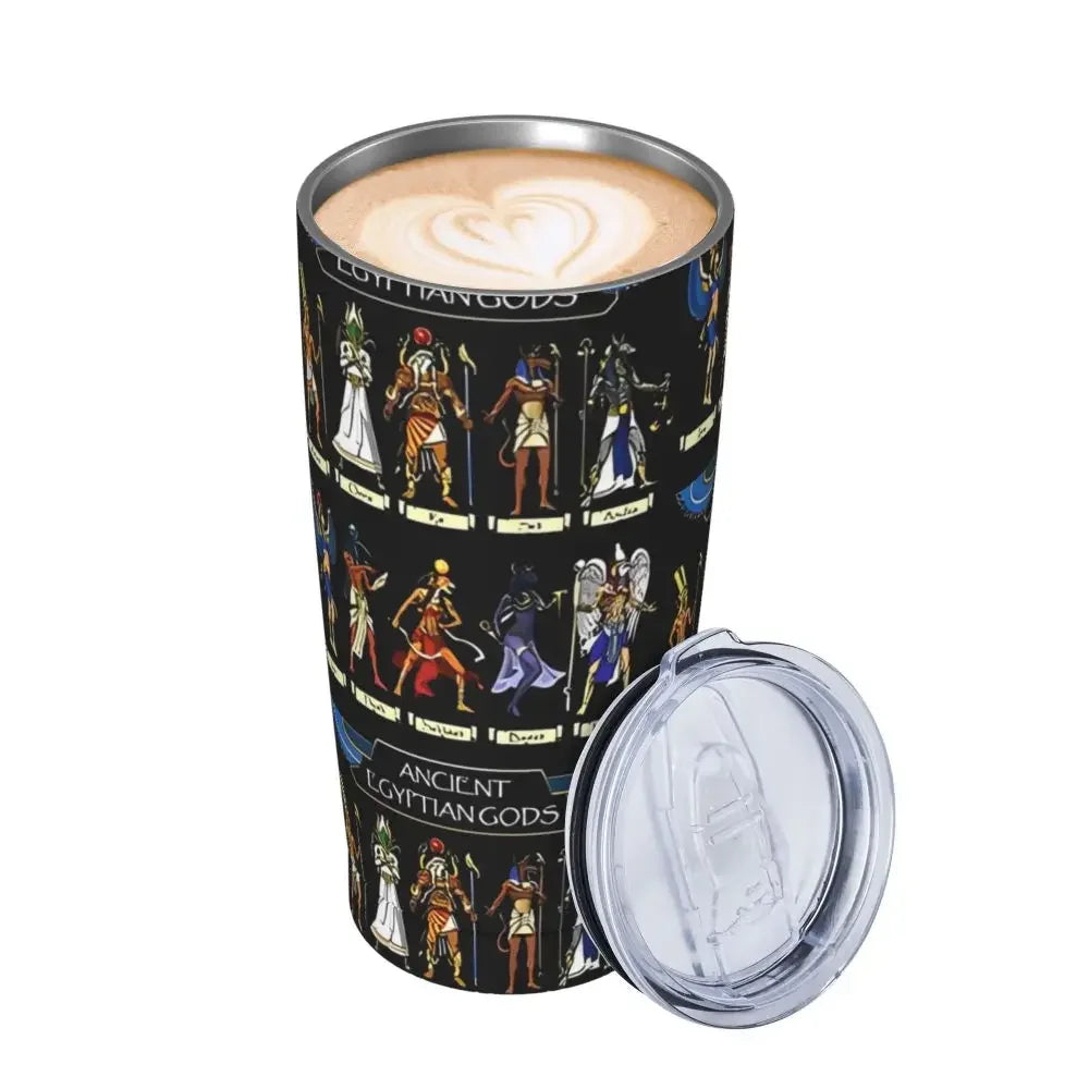 Edelstahlbecher – Kupferkunst Design – Isolierter Becher