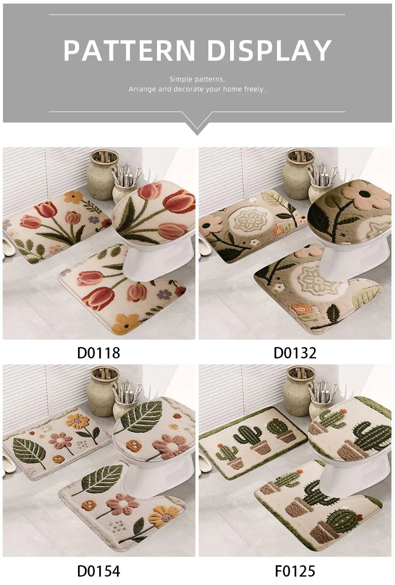 Rural Badezimmermatte – Weich Gummi Modern Eingang