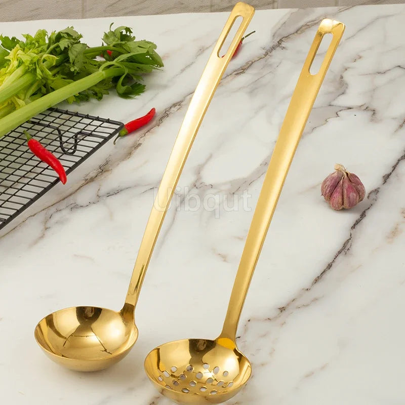 Goldener Besteckhalter – Edelstahl – Küchenerlebnis
